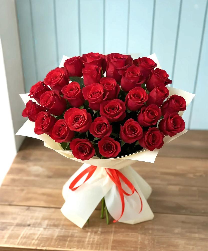 Букет 29 Красных роз в Жабкино