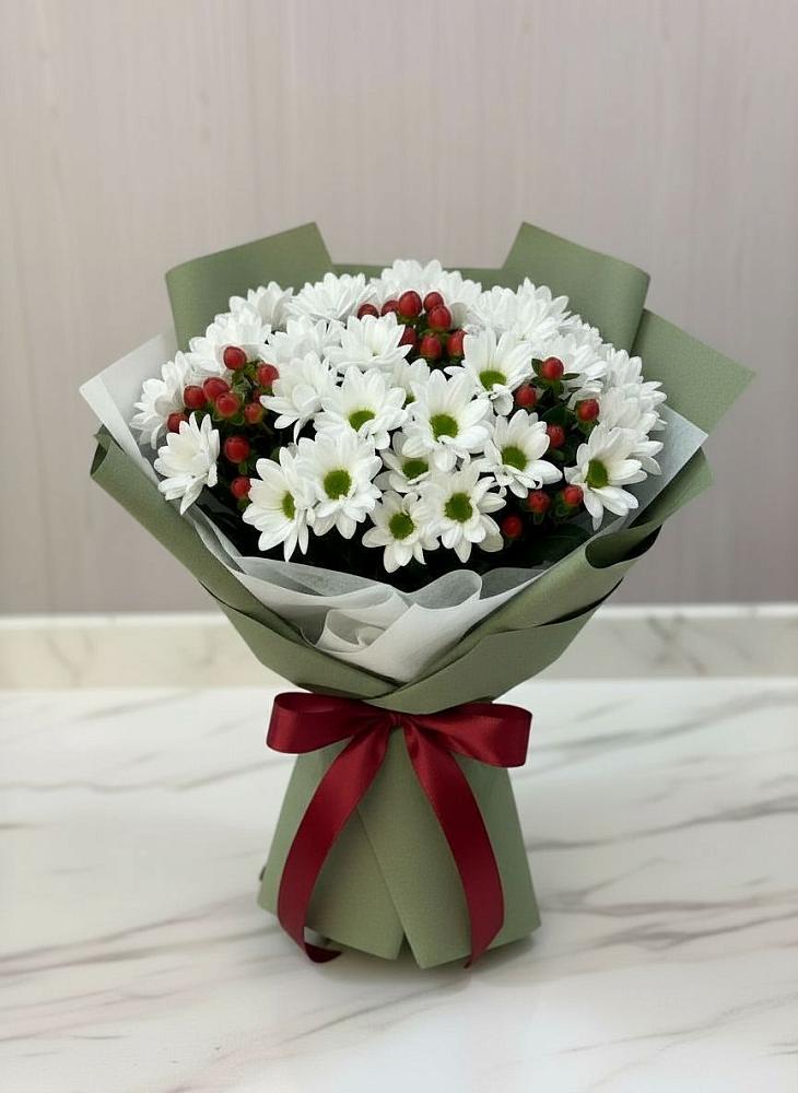 Букет цветов из: Хризантемы в Жабкино