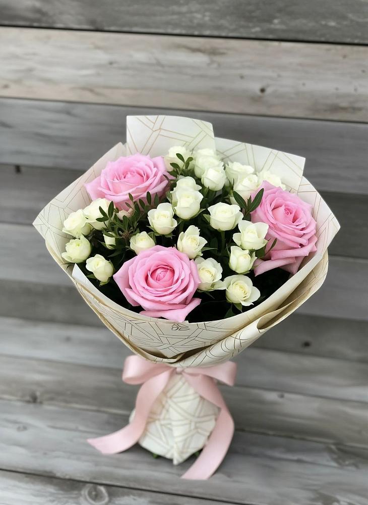 Букет цветов из: Розы в Жабкино