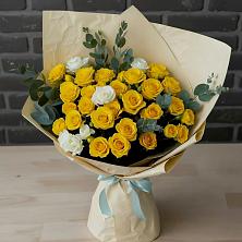 Букет цветов из:  Розы в Жабкино