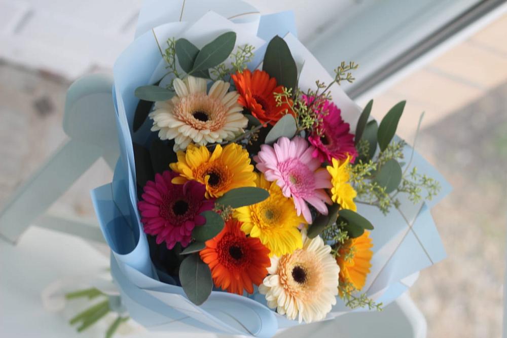 Букет цветов из: Герберы в Жабкино