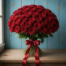 Букет Красные розы Блэк Меджик в Жабкино