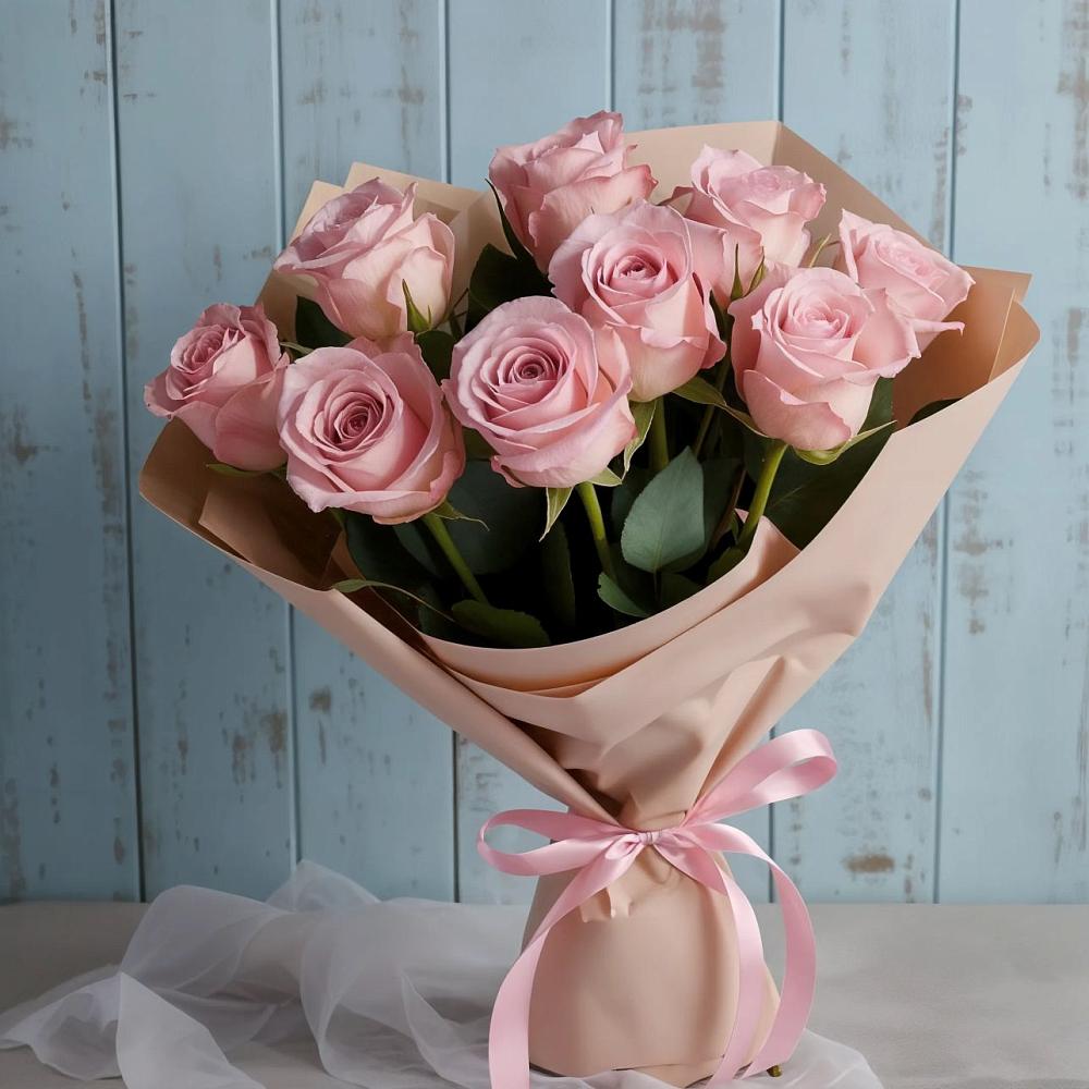 Букет цветов из: Розы в Жабкино