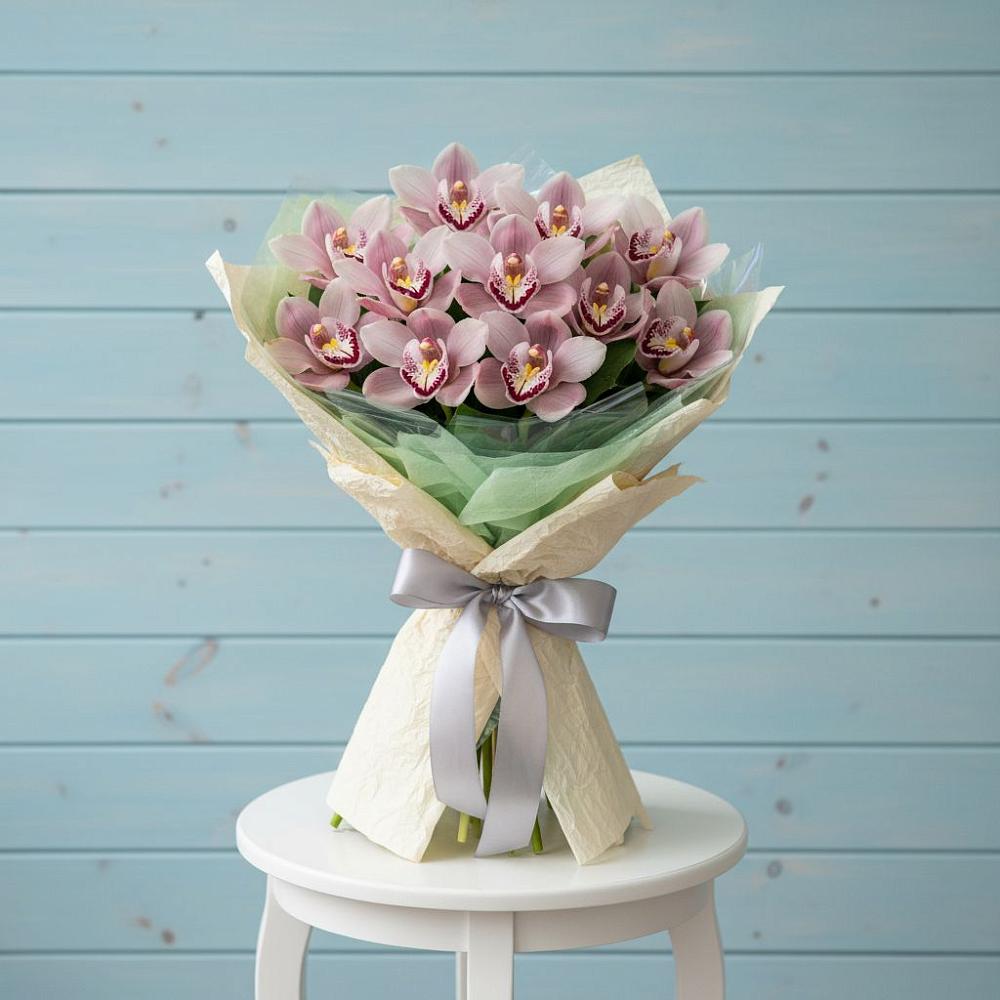 Букет цветов из: Орхидеи и Розы в Жабкино