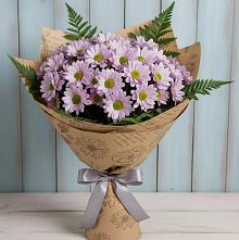 Букет цветов из:  Хризантемы в Жабкино