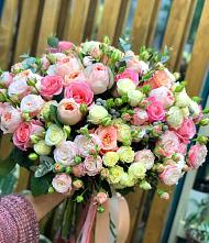 Букет цветов из:  Розы #REPLACE_PRED# Жабкино