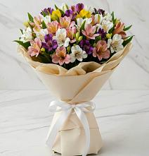 Букет цветов из:  Альстромерии #REPLACE_PRED# Жабкино