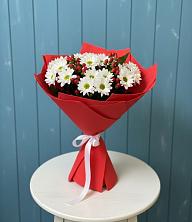 Букет цветов из:  Хризантемы в Жабкино