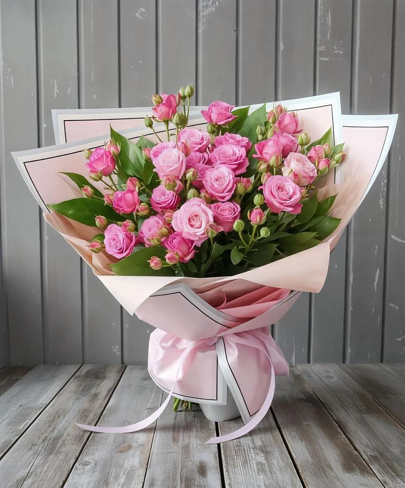 Букет Розовый кустик в Жабкино