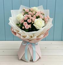 Букет цветов из:  Розы в Жабкино