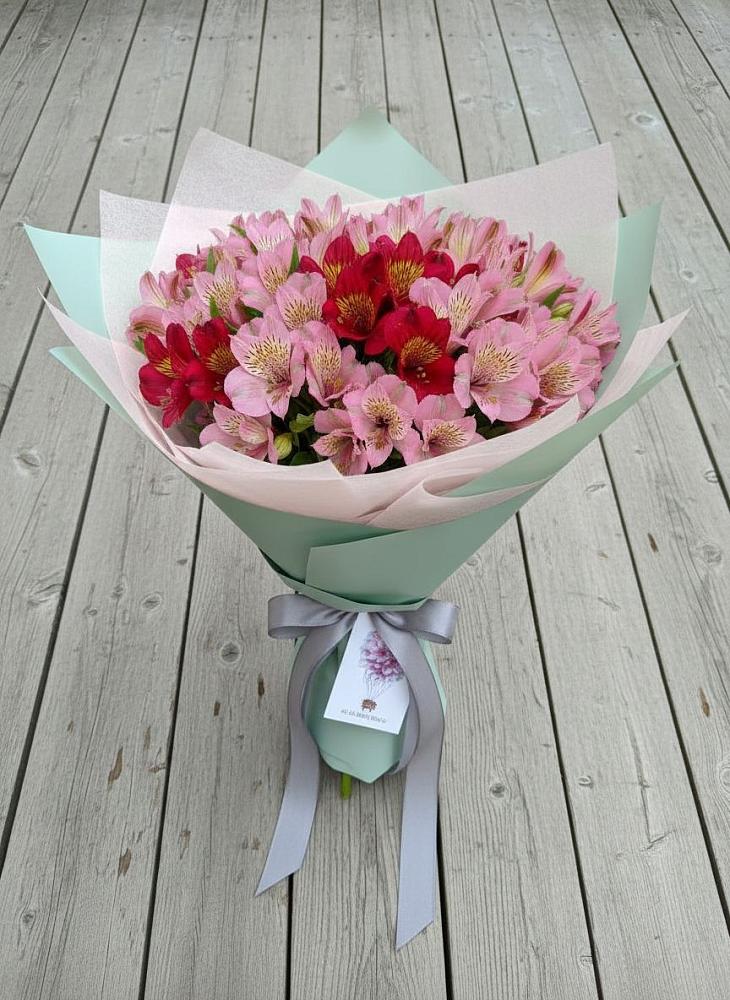Букет цветов из: Альстромерии в Жабкино