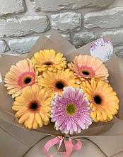 Букет цветов из:  Герберы #REPLACE_PRED# Жабкино