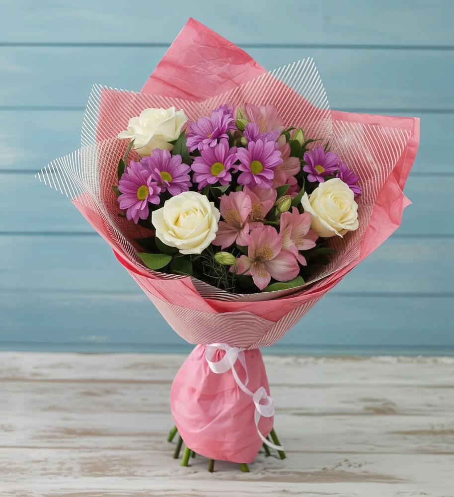 Букет цветов из: Герберы в Жабкино