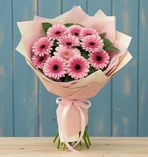 Букет цветов из:  Герберы в Жабкино
